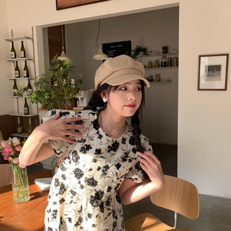 

Берет Детский Модный Осенне-зимний Бежевый Британский Винтажный Универсальный Утиный Язычок Восьмиугольная Кепка Газетчика Художника M（56-58cm） хаки