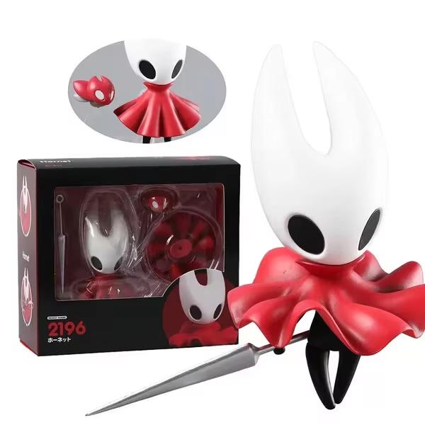 Hollow Knight Silksong Mini Figure Set 2195 2196, The Knight & Hornet PVC Statue, Game Collectible Desk Decor Collectible Figure
