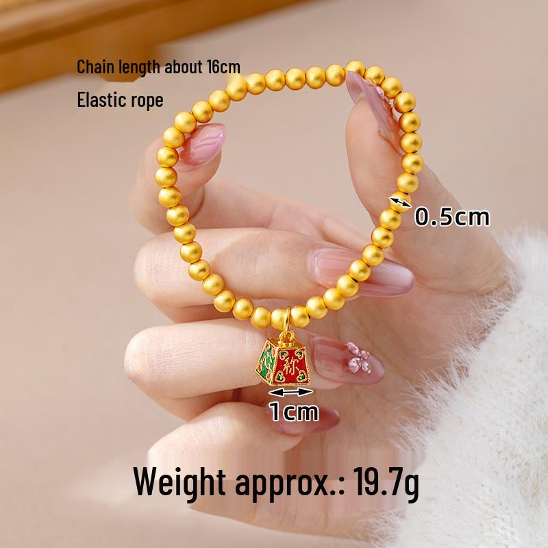 Ancient Five Emperor Coin Necklace & Diamond-Set Copper Earrings - Trendy, Long-Lasting Jewelry for Women