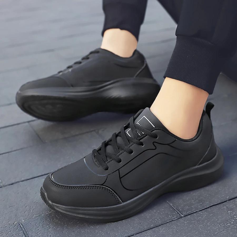 2025 Men Running Shoes Winter Warm Male Sneakers Anti-slip Breathable Men's Walking Shoes Lace Up Soft Casual Shoes Lightweight