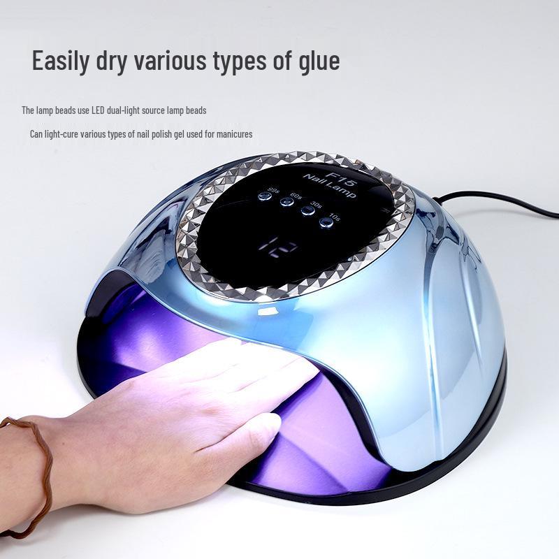 Dual-Hand Smart Sensor LED/UV Nail Lamp for Gel Polish Phototherapy