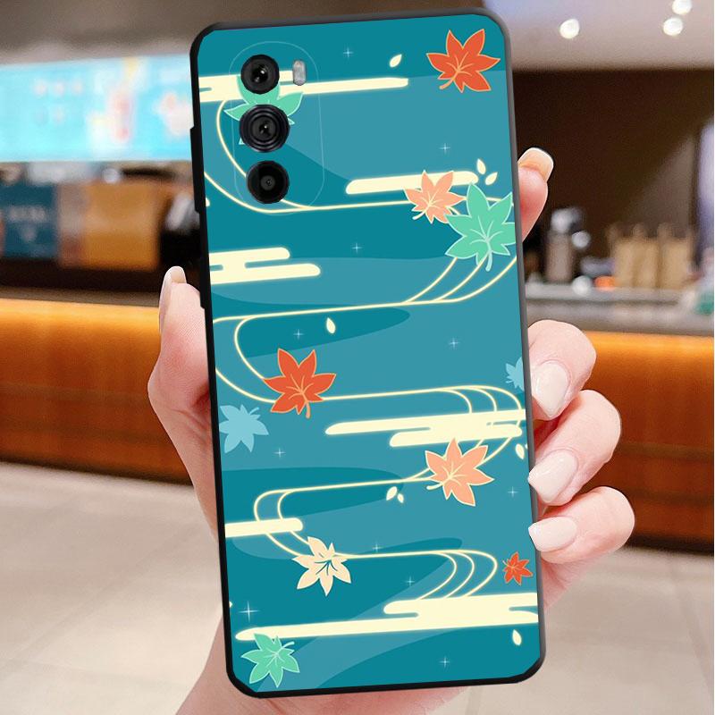 Phone Case For Motorola Edge 50 40 Pro 60 50 40 30 Ultra Neo Fusion Moto G85 G72 G53 G54 G84 G13 G32 Genshin Impact Namecard