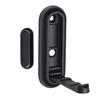 Foldable Hook Metal Wall Hook BLACK White Folding Coat Hook Flip-down Hook Easy Installation Screws And Anchors Included