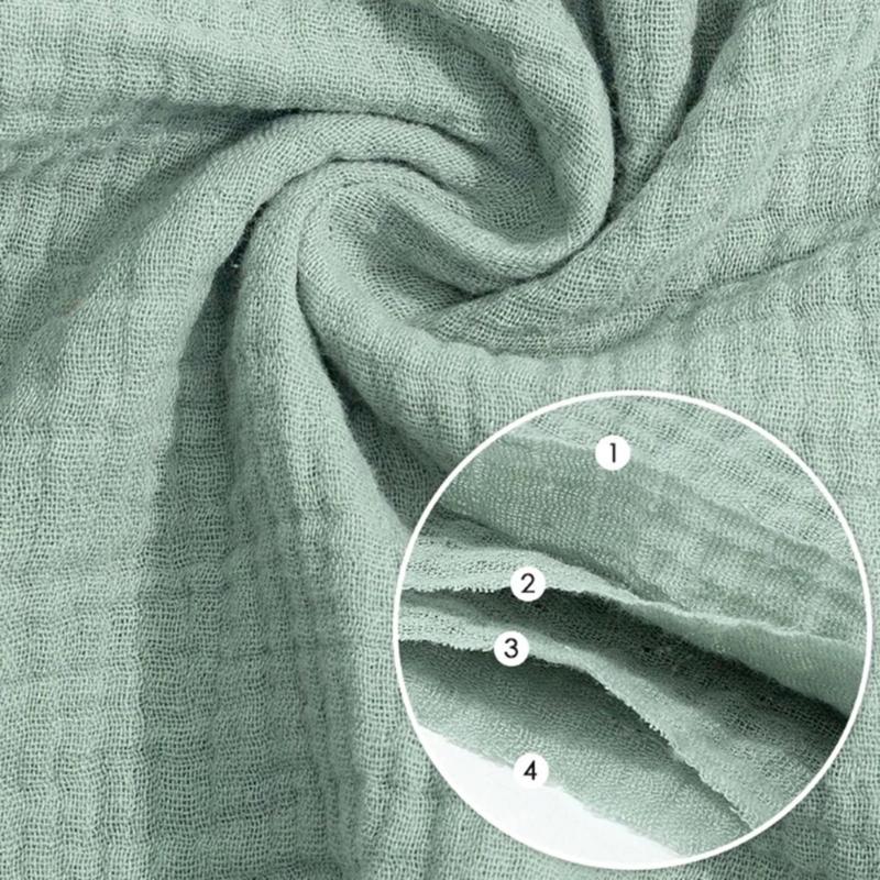 Baby Towel Set Teething Bibs for Toddler Burp Cloth Gauze-Cotton Handkerchief Back Absorb Towel Newborn Bath Towel 10PCS