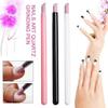 1/3pcs Japanese Style Nail Buffer Pen Nail Grinding Tool Precise Nail Plate Polishing & Cuticle Pusher Gentle On Natural Nails