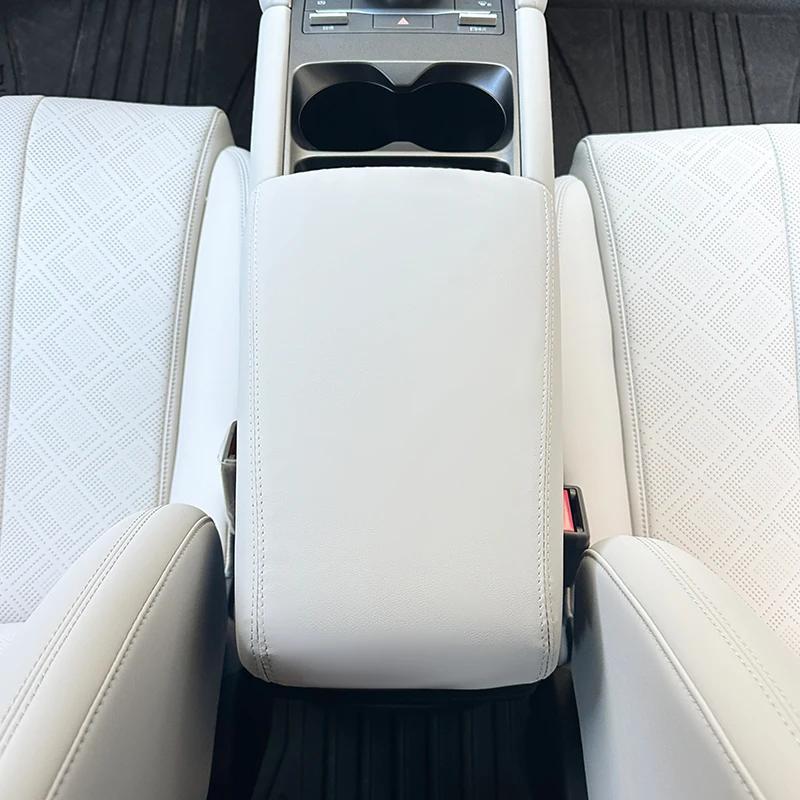 Central Control Armrest Box Cover Leather Original Car Color Special Wear-resistant Interior Accessories for BYD Yuan Up Atto2