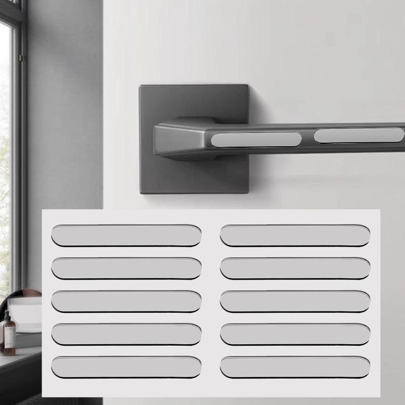 Transparent Self-Adhesive Door Stop Strips Silicone Cabinet Bumpers Furniture Drawer Anti-collision Seal Tape Wall Protector Pad