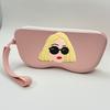 Cool Soft Silicone Zipper Glasses Bag Cartoon Sunglasses Pouch Eyewear Case Soft Glasses Storage Bag Eyeglasses Protective Case