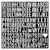 2 Inch Waterproof Letter Stickers For Journal DIY Number Symbol Decals Car Mailbox Decoration