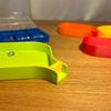 Funnel Tray With Barrier Plug Screw Nut And Bead Storage Tools Plastic Small Items Storage Box Tools Tray Portable Sorting Tray