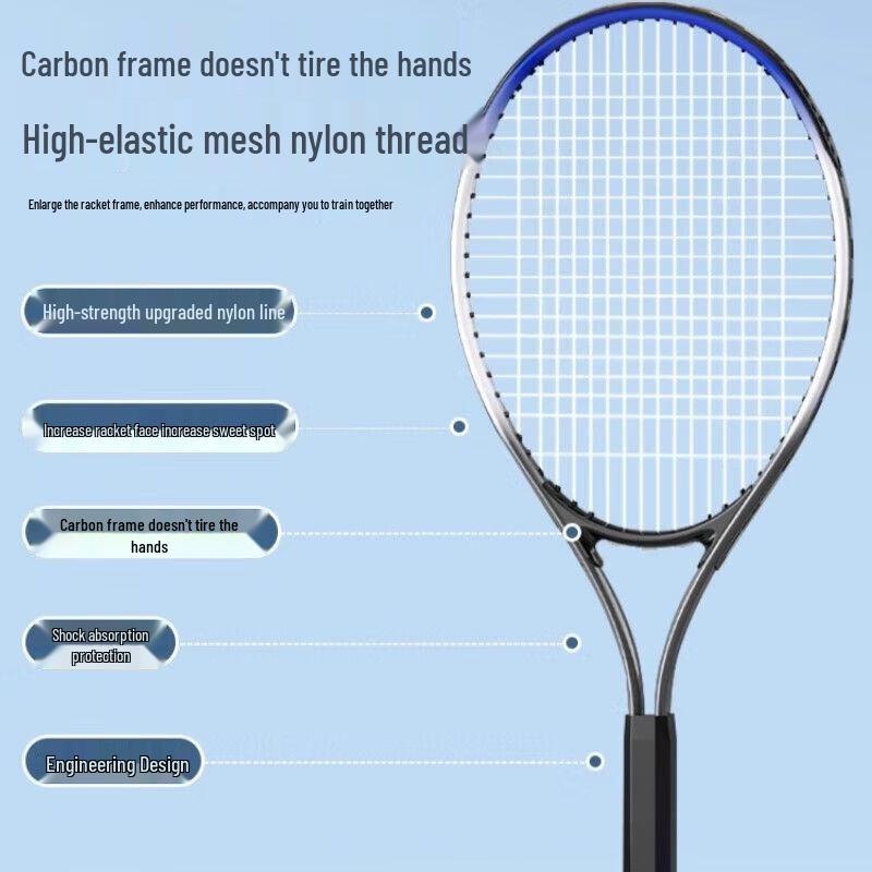 Jianzhidu Single Player Tennis & Badminton Rebound Trainer