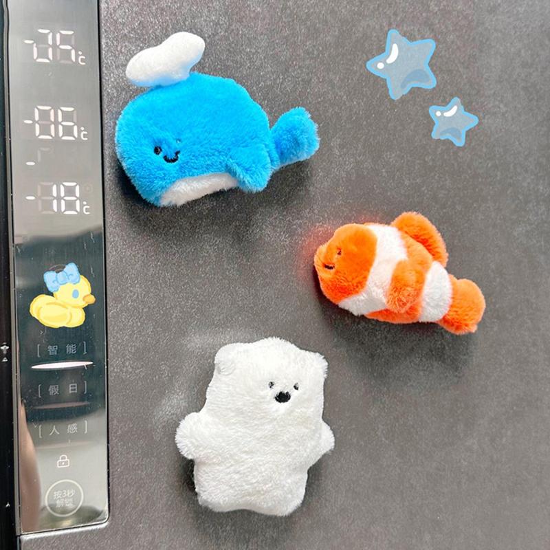 Schrank Deko Magnet Stofftier Schrankmagnet Dekorativ Kühlschrank Schränke Magnete Sammelspielzeug Dekorative Neuheit Zubehör