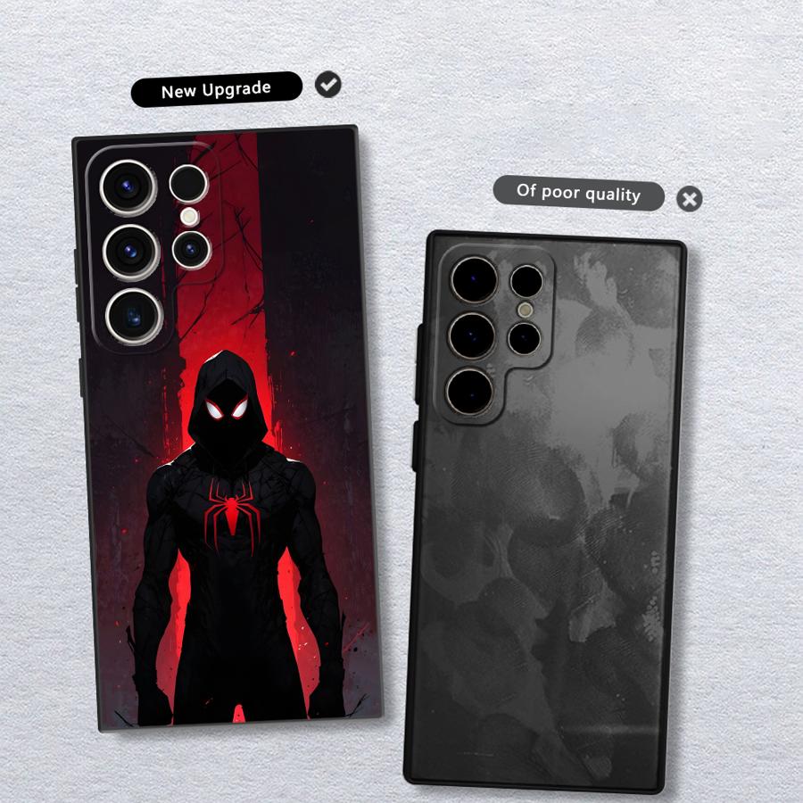 Marvel Spider Man Deadpool Case for Samsung Galaxy S26 S10 S9 S21 FE Note 20 Ultra 8 9 10 S20 S24 Plus S23 S25 Ultra Funda Phone