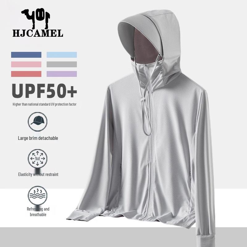 

HJCAMEL Куртка унисекс из ледяного шелка с защитой от солнца UPF 50+ 3XL