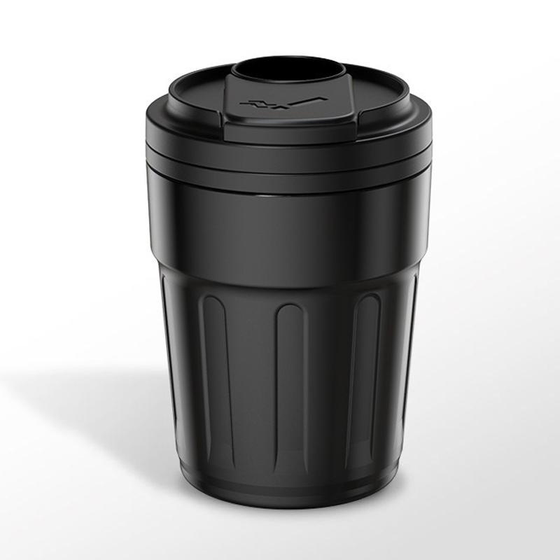 1Pcs Cigarette Ashtray Cup Storage Garbage Container Portable Car Ashtray With Lid LED Light Car Interior Auto Decor Accessories