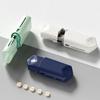 New Mini Pill Cutter Dustproof Pull-out Design Drug Tablet Crusher Divider Organizer Medicine Divider
