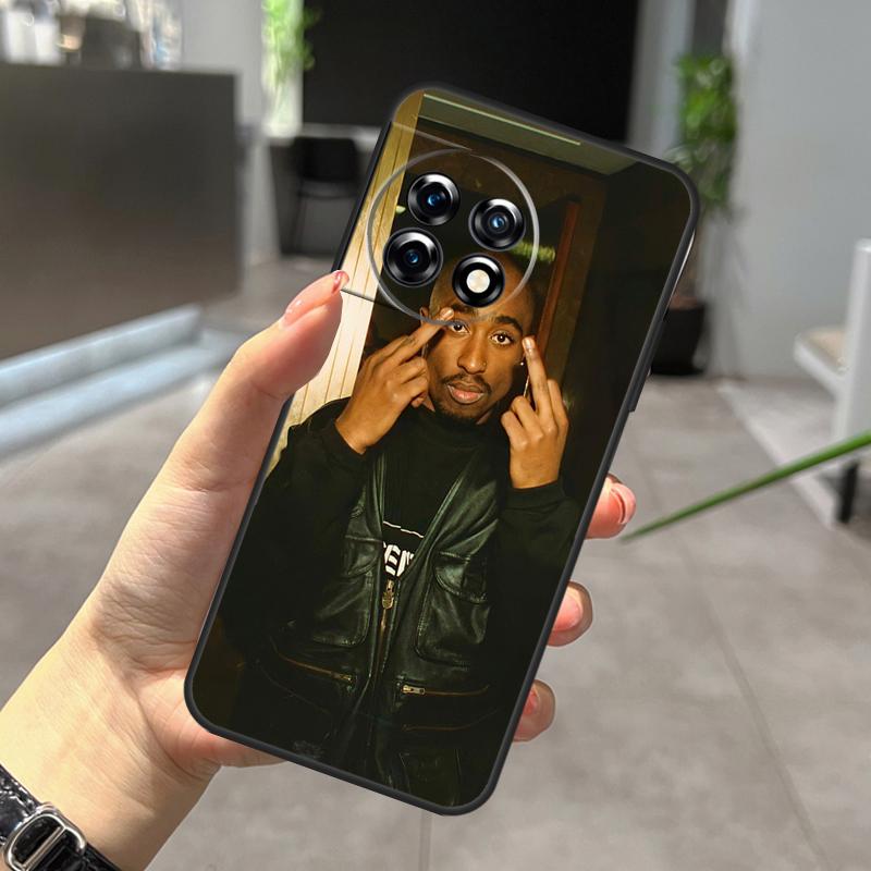 

Rapper 2pac Singer Tupac Case For OnePlus Nord CE 5 2 3 4 Lite N20 N30 OnePlus 15 R 10T 12R 13R 13 12 11 10 Pro Cover OnePlus 15R