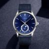 Men Luxury Leather Strap Watch Business and Leisure Large Dial Calendar Men Quartz Watch Relogio Masculino