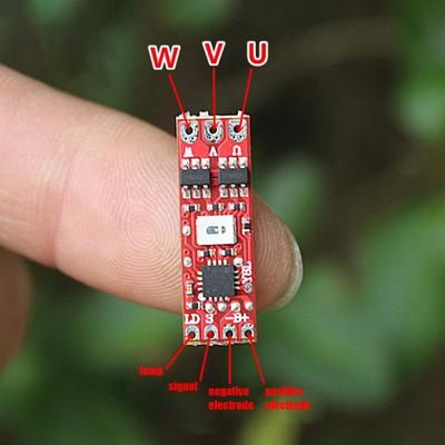 1S DC 3V-6V 3.7V 3.5A Mini Bürstenloser Motor Elektrischer Regler Treiberplatine