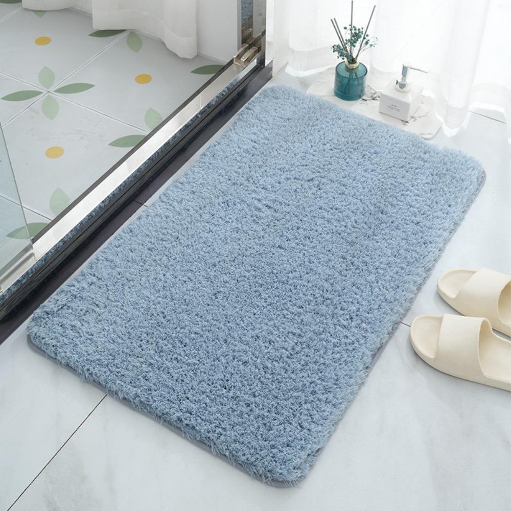 Kalınlaştırılmış Banyo Kaşmir Paspas Banyo Kaymaz Halılar Lavabo Küvet Zemin Halısı Duş Odası Paspası Hafızalı Köpük 3D Ped