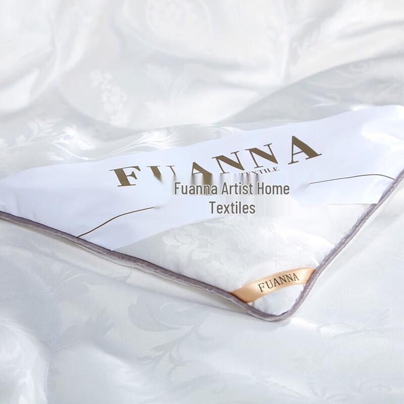 Fuanna Jacquard Seide Sommerdecke