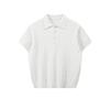 Street Retro Twisted Knitted Short-sleeved POLO Shirt Men's Trendy Brand Loose Couple Premium T-shirt Top Trendy