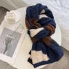 High Quality Classic Wool Solid Scarf Men Women Winter Autumn Knitted Thick Warm Soft Muffler Male Female Korean Version Scarf