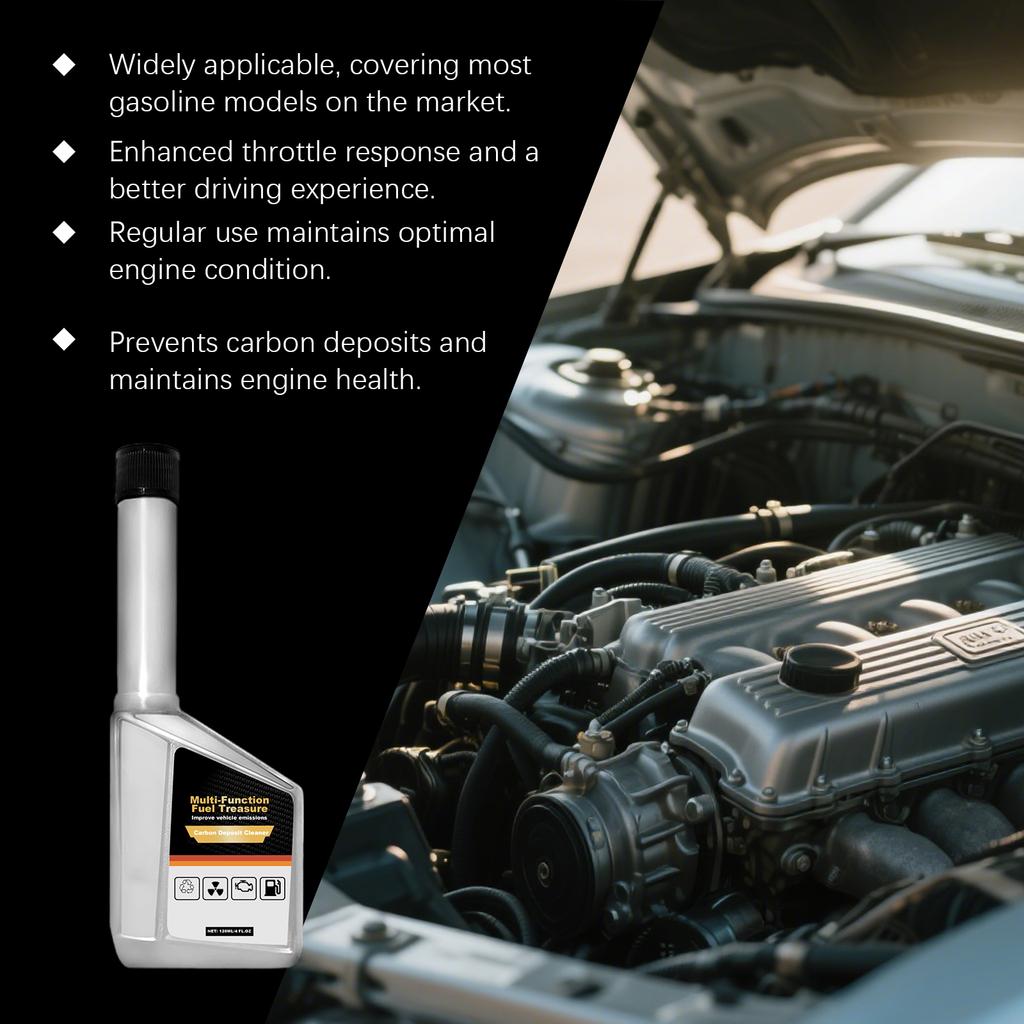 Car Gasoline Fuel Additives Effectively Cleans Carbon Deposits Reduce Fuel Consumption Engine Parts Maintenance Cleaning Agent