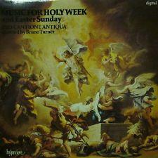 

LP Record ROLAND DE LASSUS PRO CANTIONE ANT Music For Holy Week And Easter Sund A660512 Hyperion 1982 UK Classical Used