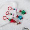 New High-End Christmas Beaded Phone Lanyard with Snowman and Tree Keychain, Festival Hanging Ornament, Bag Pendant