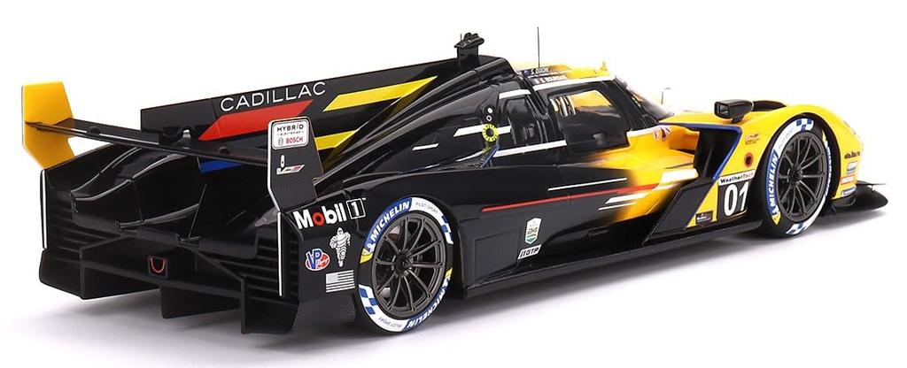 TOP SPEED Cadillac GTP IMSA Daytona 24 Hours 3rd Place Car 2023 Chip Ganassi Racing 1/18 V-LMDh #01 (Finished Model)