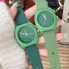 Watch Waterproof Silicone Student Ladies Dopamine Color Large Dial Women'S Watch