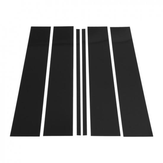 6 Pcs Pillar Window Trim for Chevy Suburban 2015-