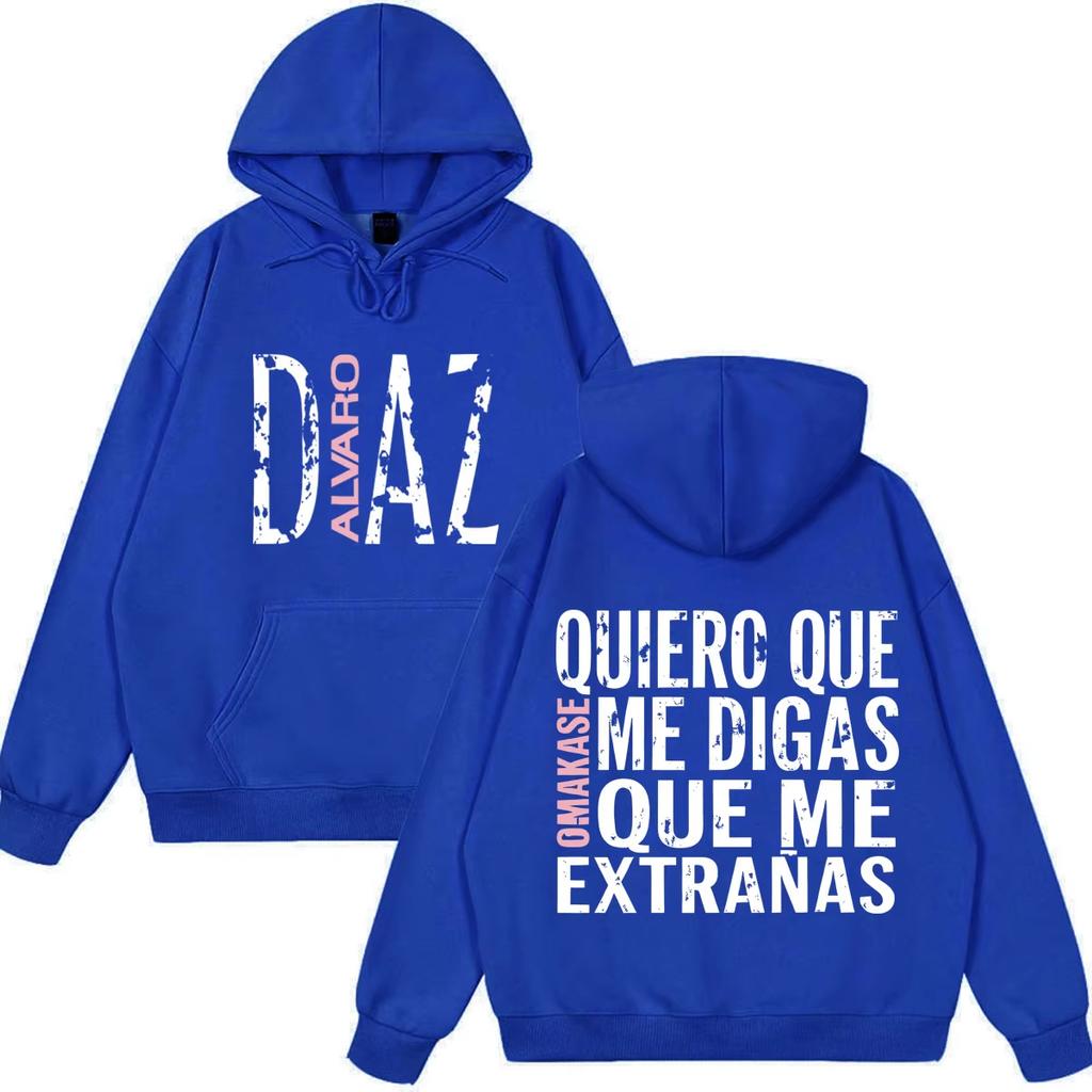 Alvaro Diaz Omakase Album 2026 Tour Merch Hoodie Men Women Aesthetic Trend Pullover Winter Loose Cozy and Versatile