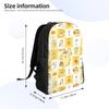 3D Print P-Pompompurines Backpacks for Girls Boys Dog Cartoon College School Travel Bags Men Women Bookbag Fits 15 Inch Laptop