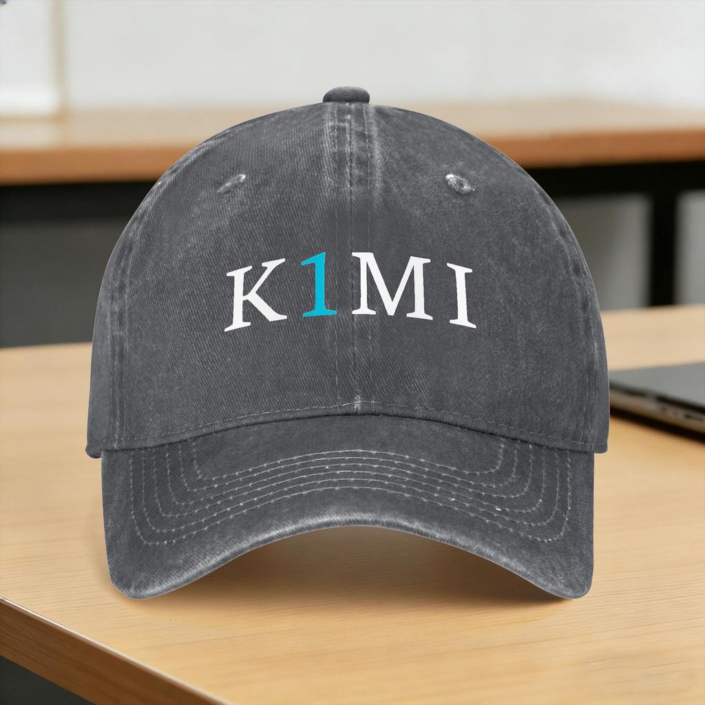 Racing Prodigy Kimi Art Design Sun Baseball Cap Street Style FeUnisex Unisex Washed Trucker Hat Print Kpop Rock Snapback Cap Gift