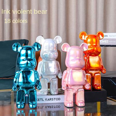 Decorazione Orso Violento Soggiorno Lusso Leggero Desktop Pavimento Ceramica Fascia Alta Casa Decorazione Camera Bambini Salvadanaio Regali