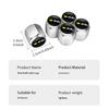 4pcs Car Wheel Tire Valve Protection Caps Auto Accessories For Renault RS Clio Dacia Scenic Twingo Kadjar Zoe Megane 2 3 4 R111