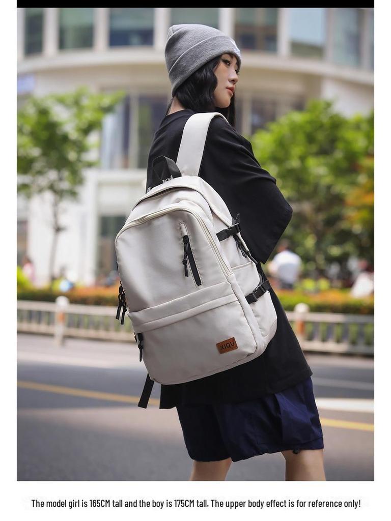 Large-Capacity Backpacks: Ideal for High School, Junior High Students, Men, Women, Casual Use & Travel; Includes Computer Compartments.