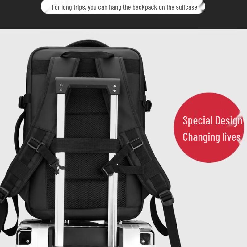 Li Shen Men's Expandable Outdoor Travel Backpack