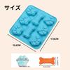 DEVENTORZ Cat Paw and Dog Bone Cake Cute Silicone Paw Chocolate Cookie Cake Baking Baking Kitchen Craft Handmade 8 Cavities Mold, Mold, Mold, Mold,