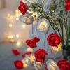 Lampki LED Różane 300cm Nowość 20 LED na Imprezę Dzień Matki Festiwal