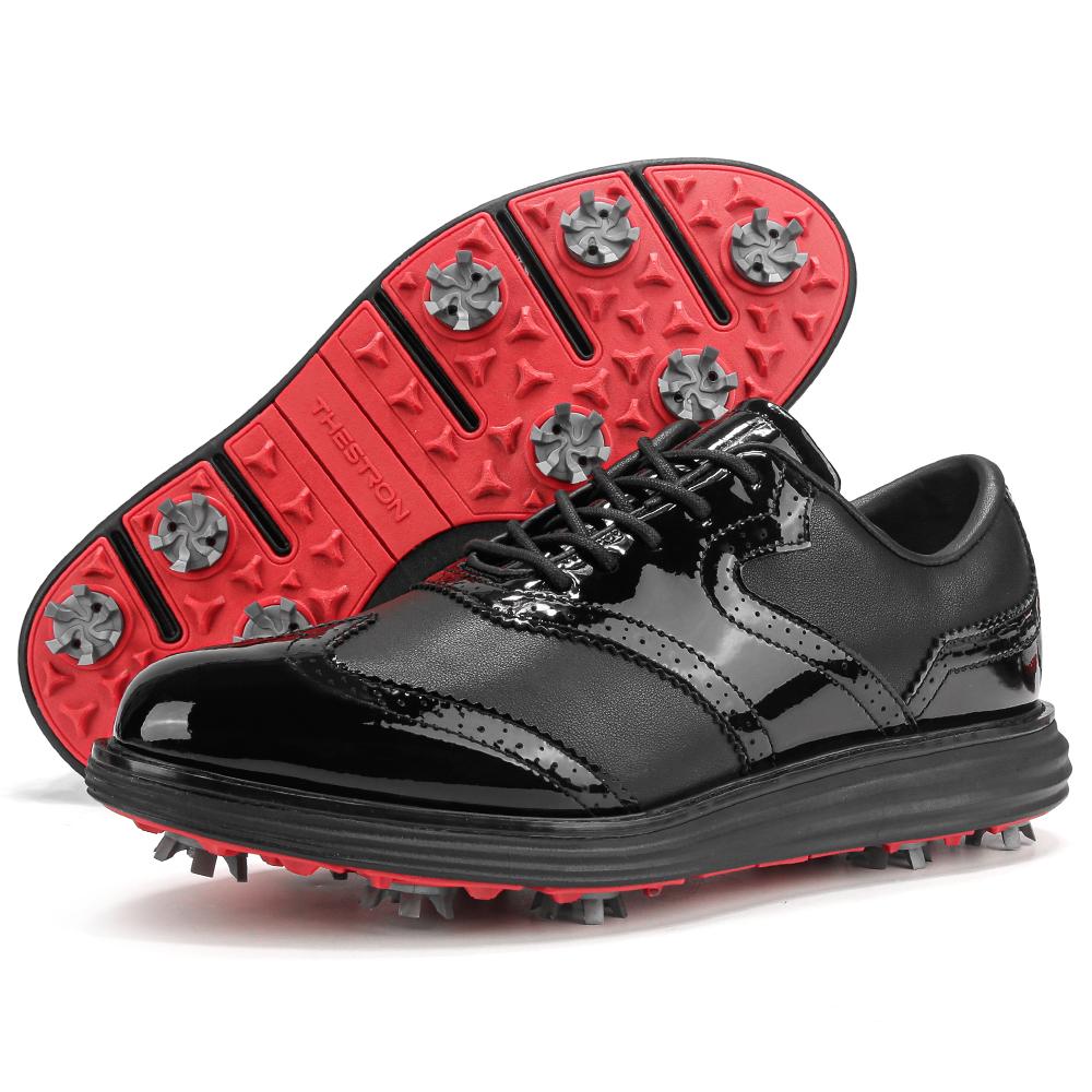 Fashionable Golf Shoes for Men, Outdoor Fitness and Leisure Walking Shoes, Comfortable Grass Training Golf Shoes