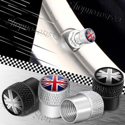 Universal Fits All Cars Trucks SUV Bike Bicycle Motorcycle CarAluminum Alloy Tyre Valve Dust Covers 4Pcs/Set UK Tire Valve Caps