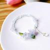 Elegant Mori Style Floral & Tassel Beaded Bracelet for Women Trendsetters
