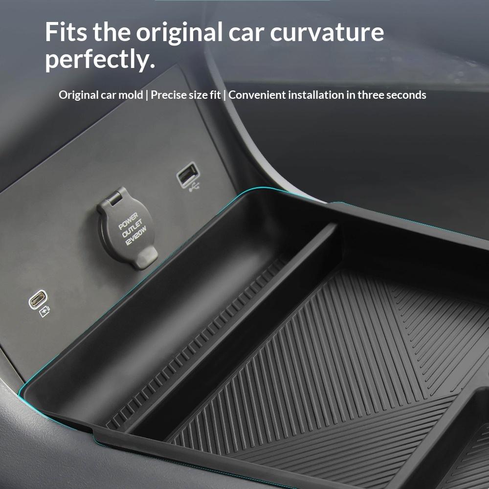 For Geely Galaxy E5/EX5 Center Console Lower Tpe Storage Box Dustproof Scratch Resistant Armrest Compartment Multi Function