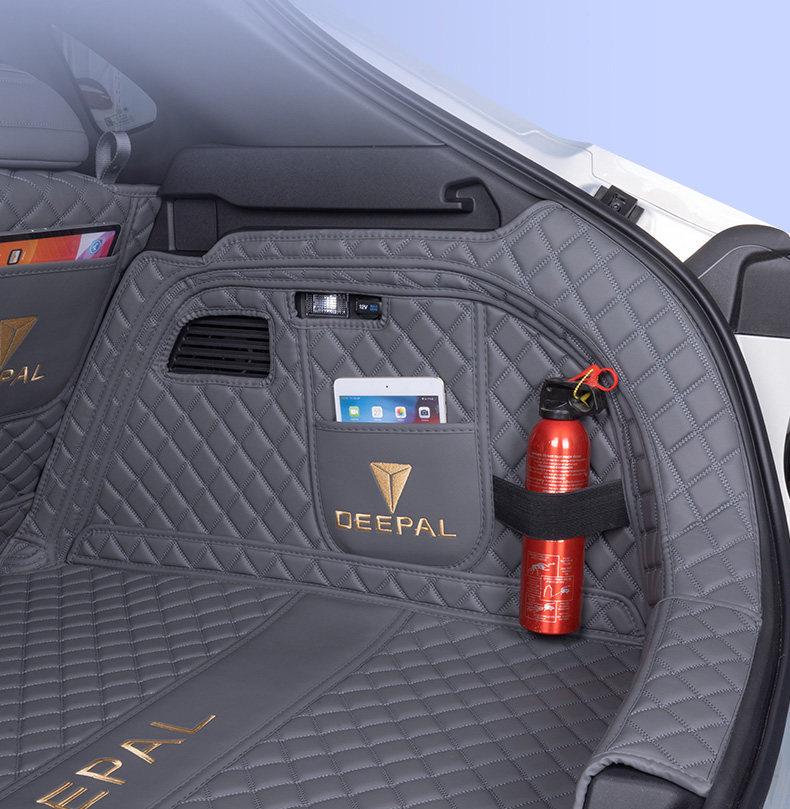 Deep Blue S05 Trunk and Compartment Mat for Car Interior Decoration - Full Coverage
