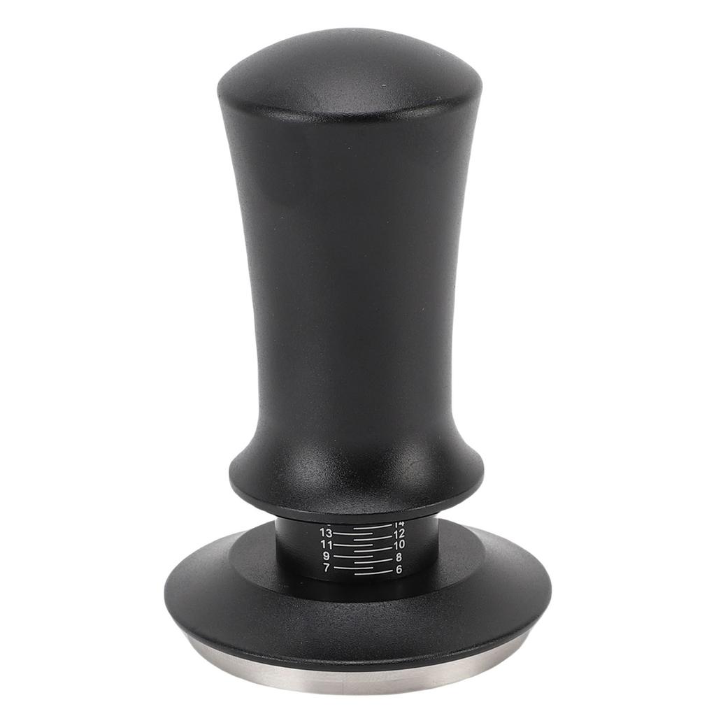 51mm Coffee Tamper 304 Stainless Steel Automatic Calibrated Coffee Ground Tamper Tool with Scale for Cafe Home