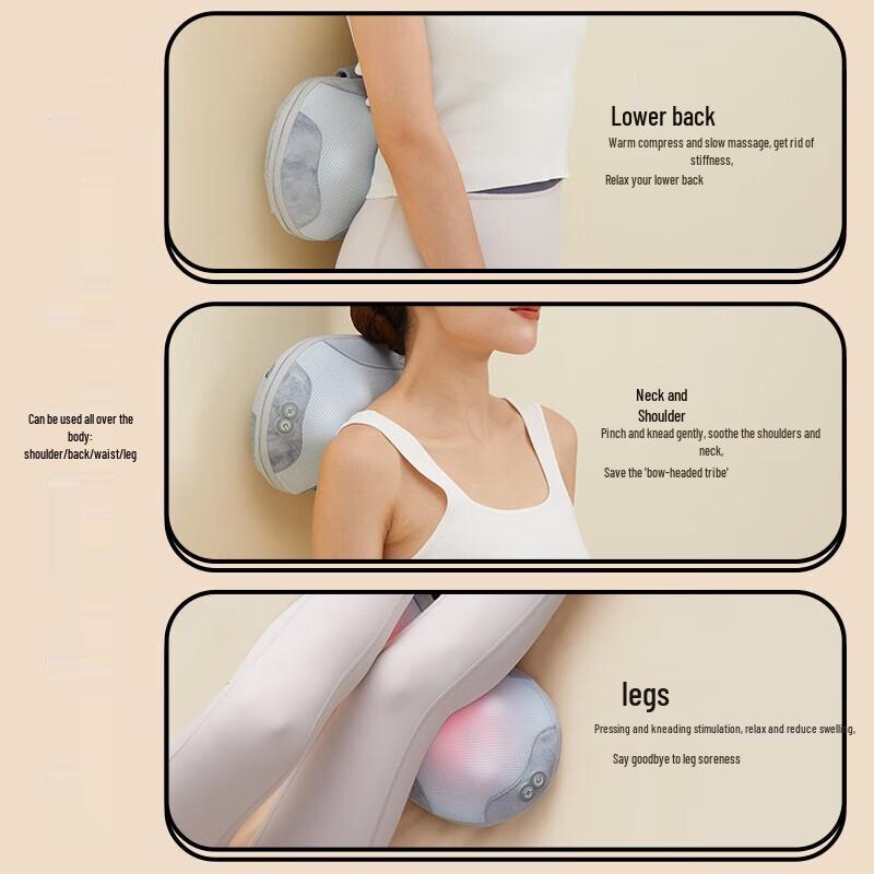 Little Bear Rechargeable Neck & Lumbar Massager