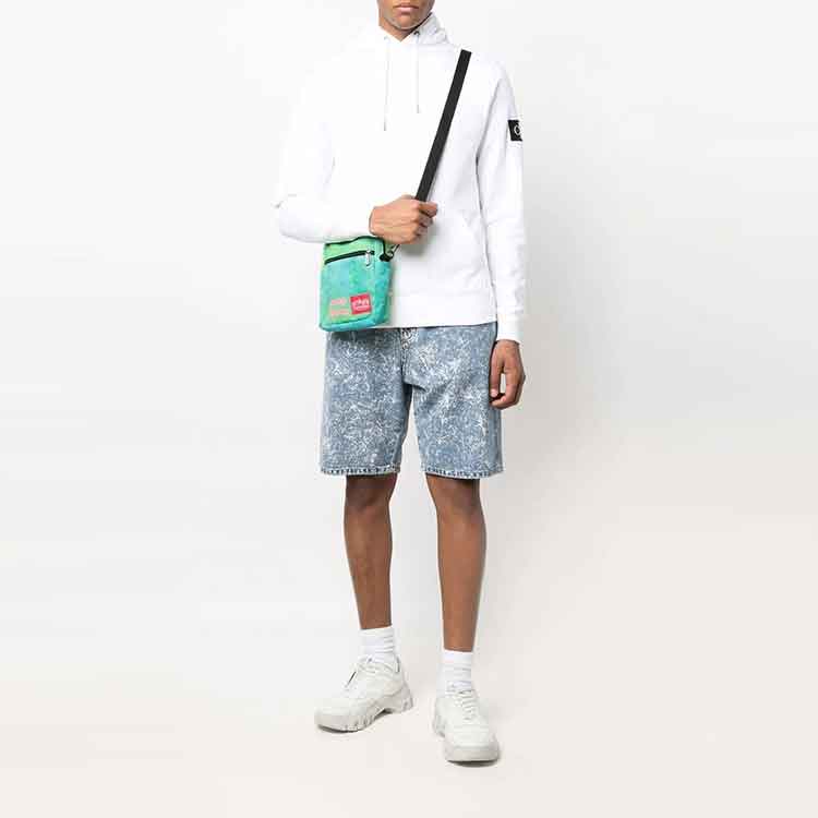 Calvin Klein Compass Appliqué Pullover Hoodie Men hoodies White J30J314036-YAF
